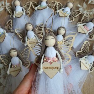 Pierwsza Komunia dziewczynki - Podziękowanie dla gości - Wróżka